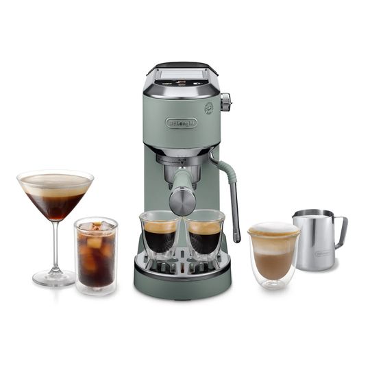 Cafetera DeLonghi Dedica Duo Pistacho