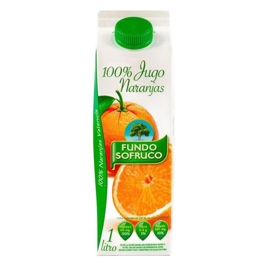 Jugo Fresco Sofruco Naranja 1 L
