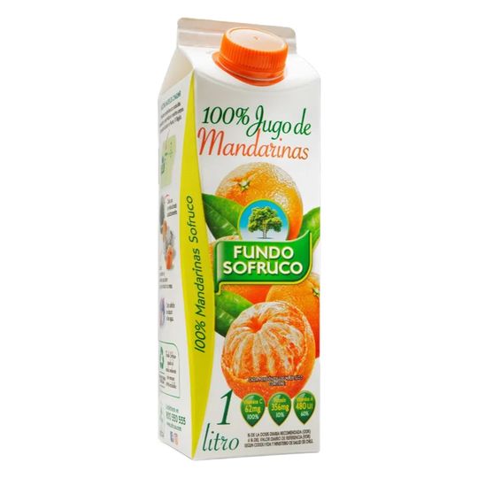 Jugo Fresco Sofruco Mandarina 1 L