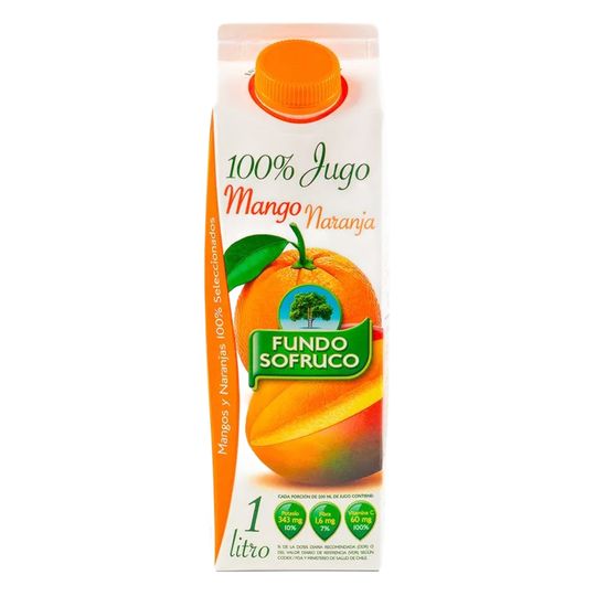 Jugo Fresco Sofruco Mango Naranja 1 L