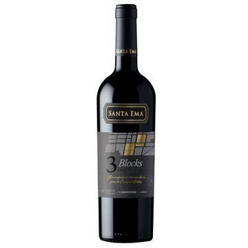 Vino Santa Ema 3 Blocks Gran Reserva Carmenere 750cc