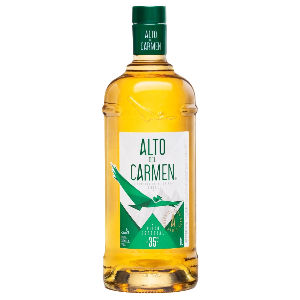 Pisco Alto del Carmen 35 grados 1 Litro