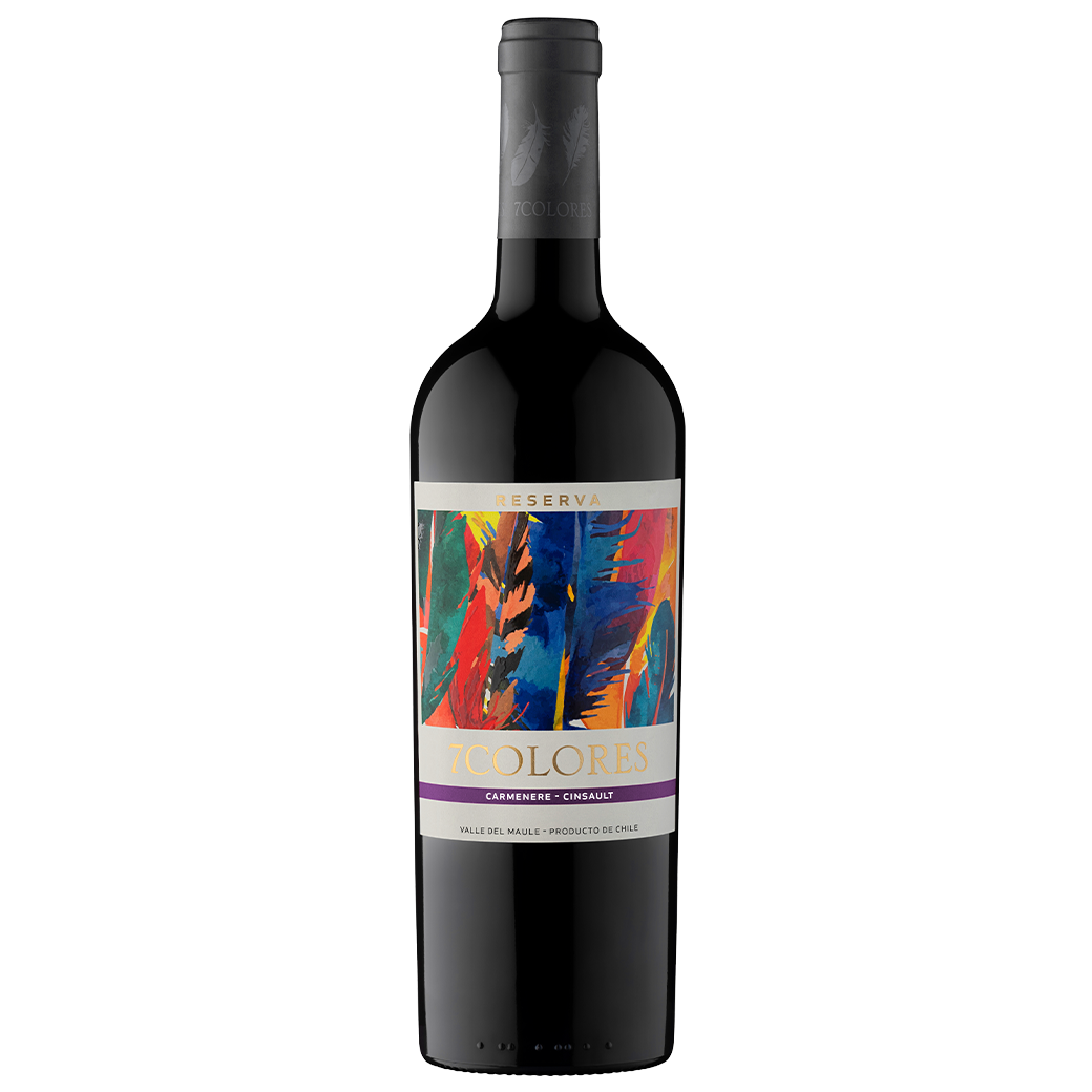 Booz.cl: Vino 7 Colores Reserva Carmenere Cinsault 750cc
