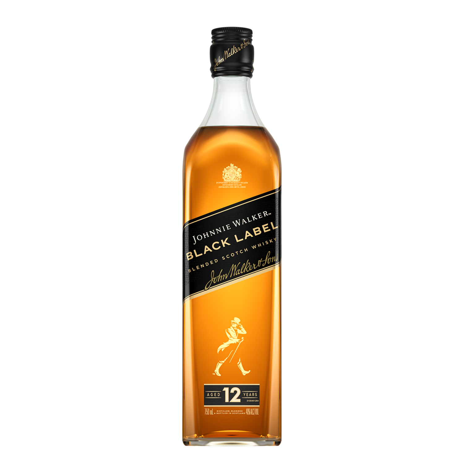 Whisky Johnnie Walker Black Label 750cc 40º alc.