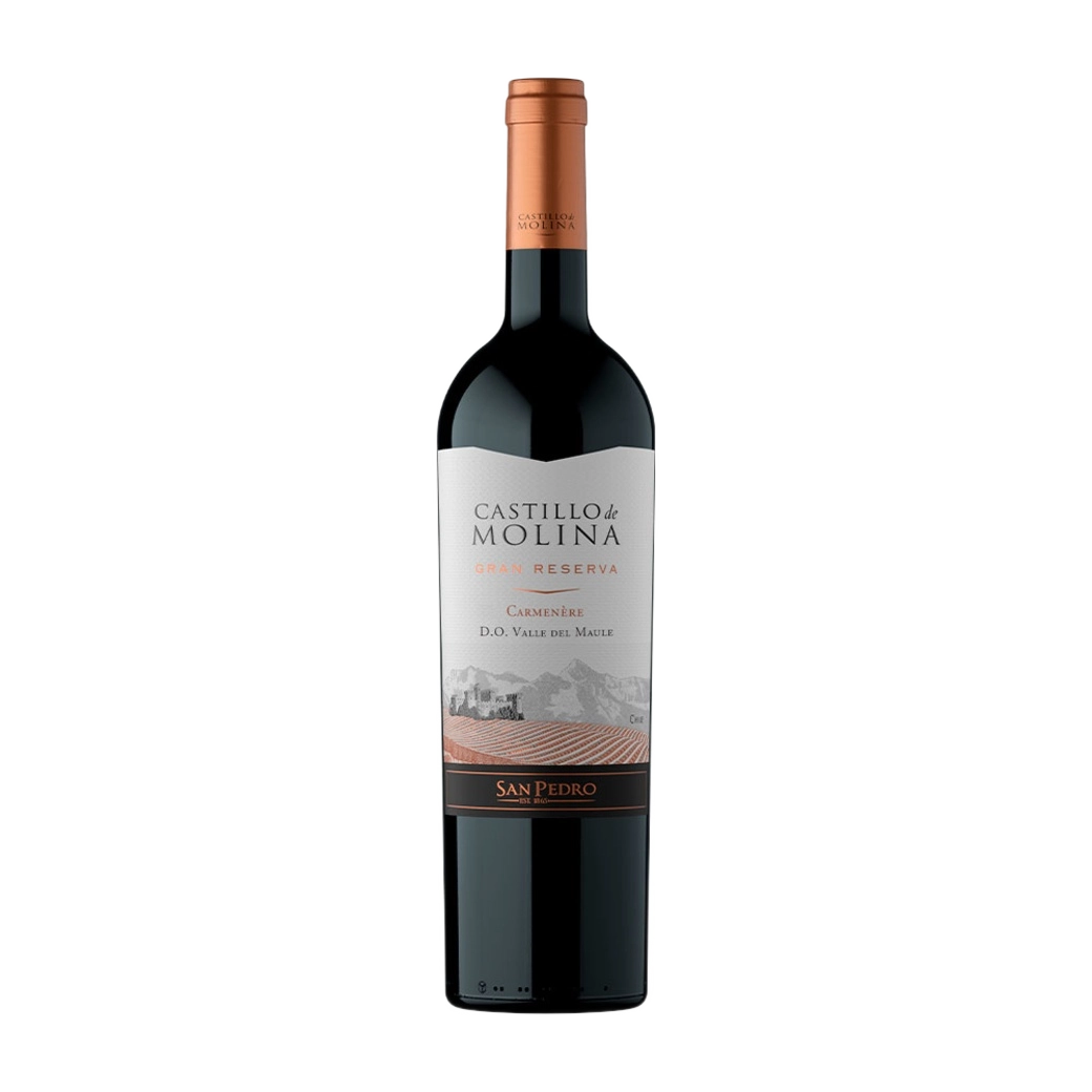 Vino Castillo de Molina Gran Reserva Carmenere 750cc